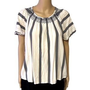 Mallory Embroidered Top